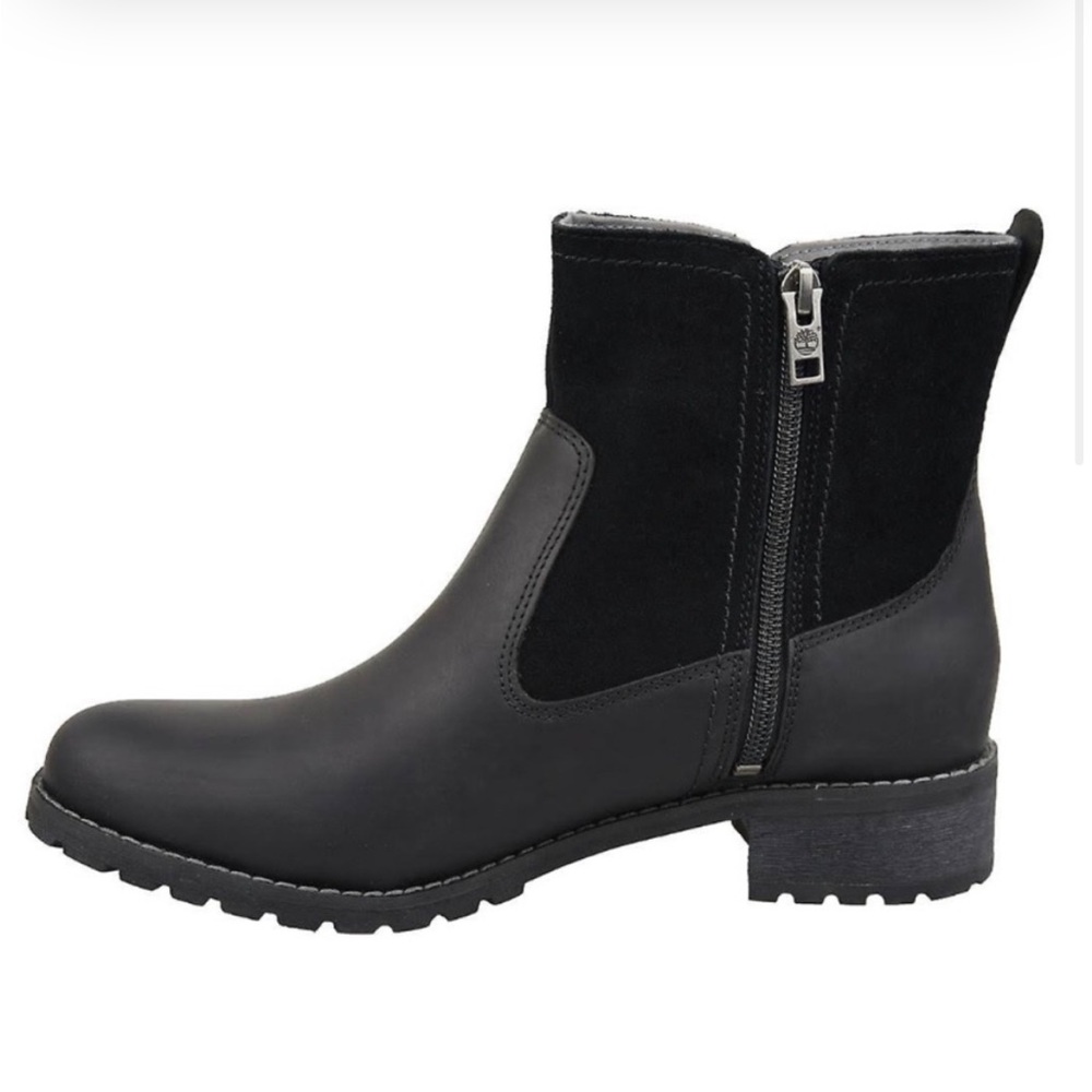 Timberland Bethel Biker Boot Black Size 7